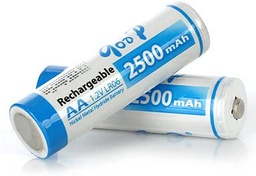 Batterie rechargeable Qoop 2500mAh AA