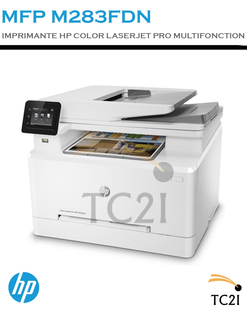 IMPRIMANTE HP COLOR LASERJET PRO MULTIFONCTION MFP M283FDN