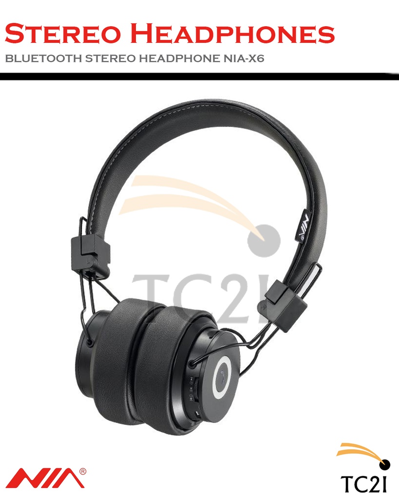 Casque d'origine NIA X6 sans fil stéréo Bluetooth casque fone de ouvido bluetooth avec micro Support TF carte FM Radio écouteur